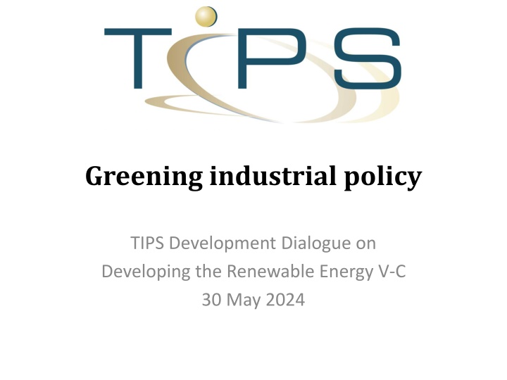 greening industrial policy n.w
