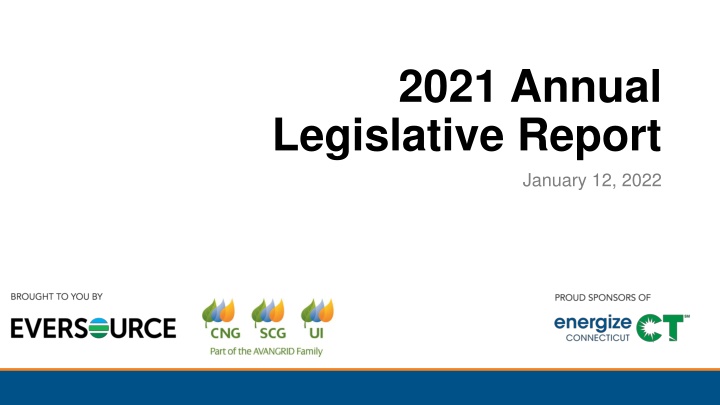 2021 Annual Legislative Report Highlights
