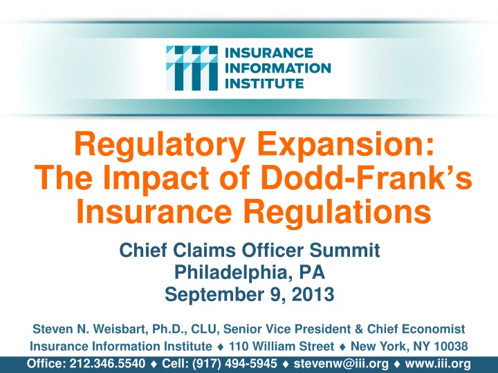 regulatory expansion the impact of dodd frank n.w