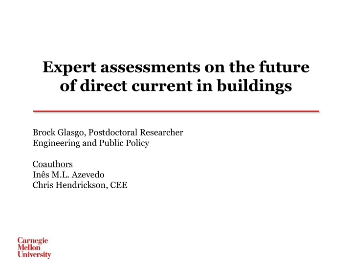 Future of DC Power in Buildings: Evaluation and Insights
