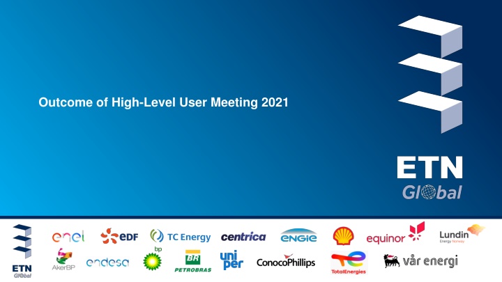 outcome of high level user meeting 2021 n.w