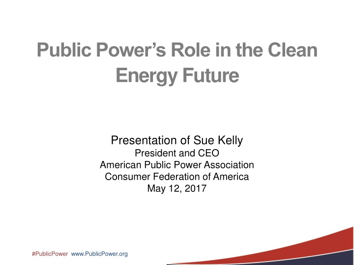 public power s role in the clean energy future n.w