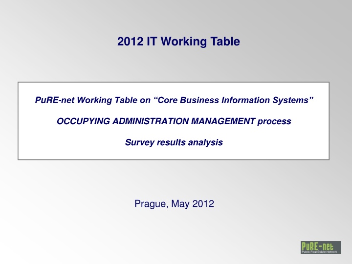 2012 it working table n.w