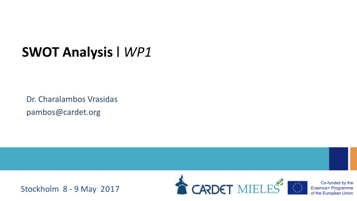 SWOT Analysis in Strategic Planning
