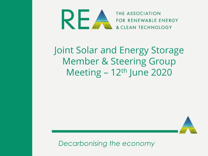 joint solar and energy storage member steering n.w