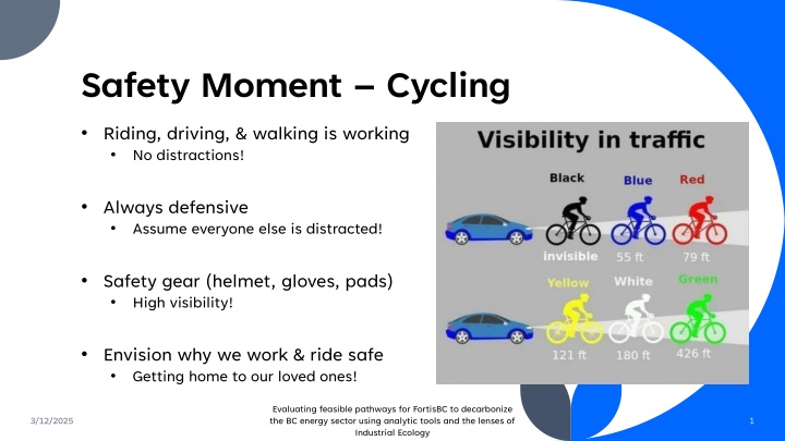 safety moment cycling n.w