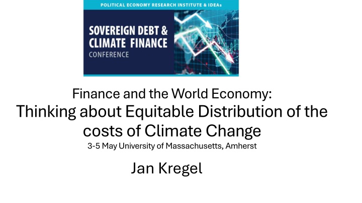 finance and the world economy thinking about n.w