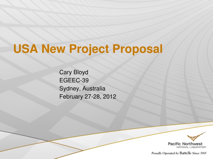 usa new project proposal n.w