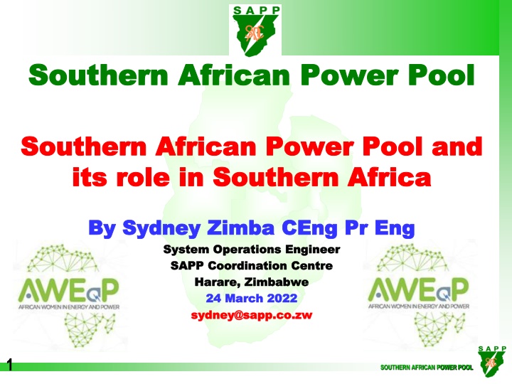 southern african power pool southern african n.w