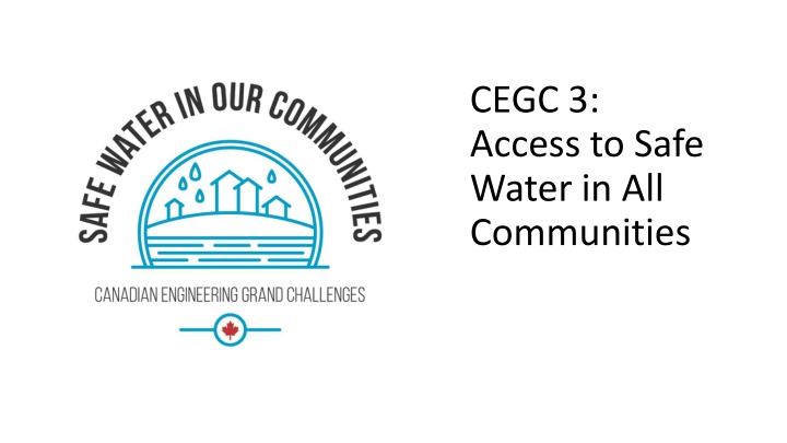 cegc 3 access to safe water in all communities n.w
