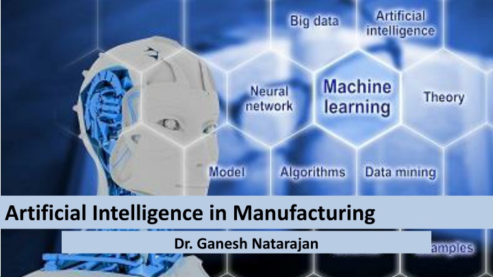 artificial intelligence in manufacturing n.w