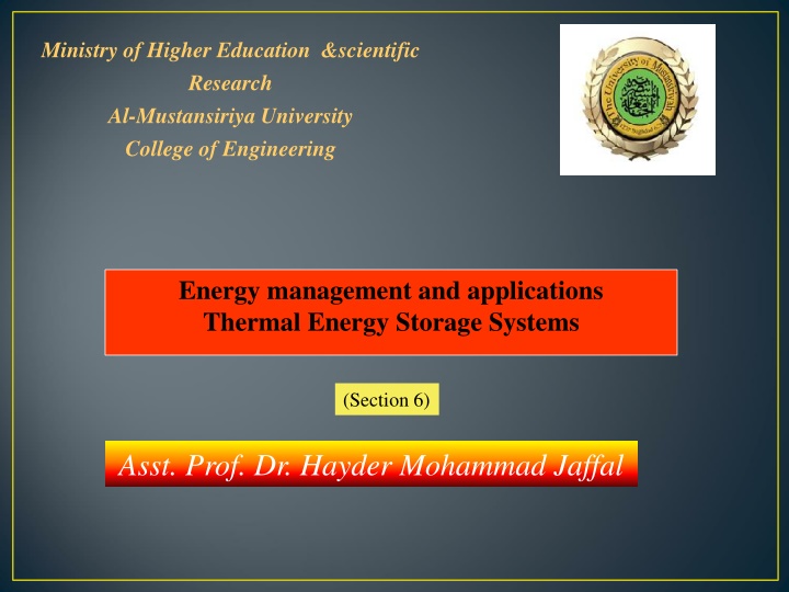 ministry of higher education scientific research n.w