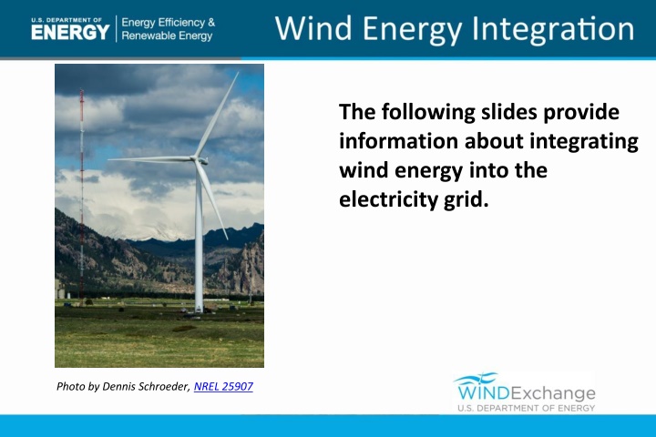 Integrating Wind Energy into Electricity Grid