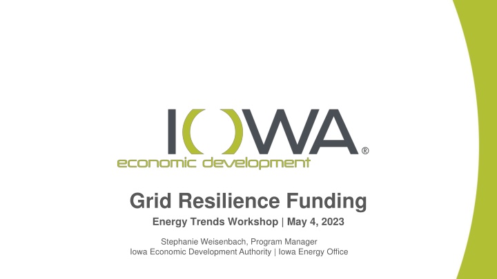 grid resilience funding energy trends workshop n.w