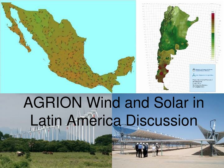 Wind and Solar in Latin America: Recent Trends and Challenges