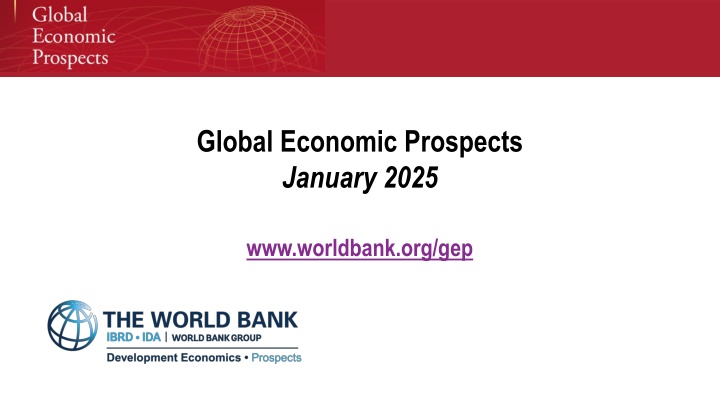 global economic prospects january 2025 n.w