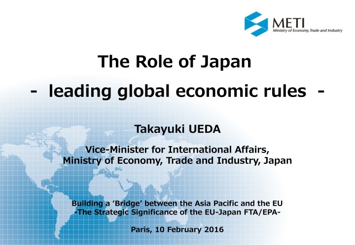 Japan's Global Trade Strategy