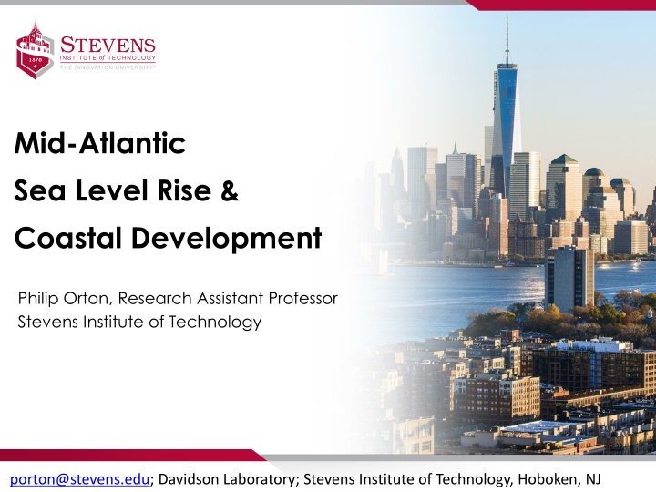 mid atlantic sea level rise coastal development n.w