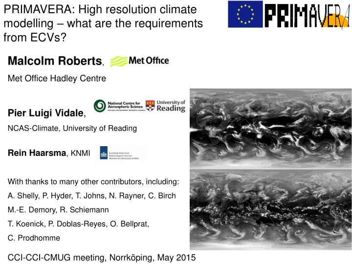 High-Resolution Climate Modelling Requirements from ECVs