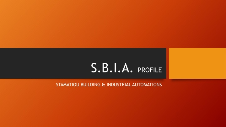 s b i a profile n.w