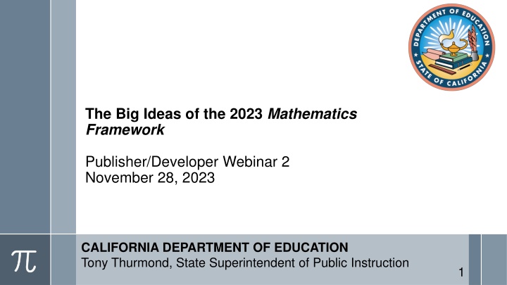 2023 Mathematics Framework Webinar Highlights