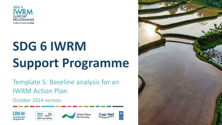 sdg 6 iwrm support programme n.w
