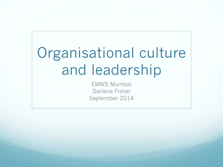 Effective Leadership in International Schools