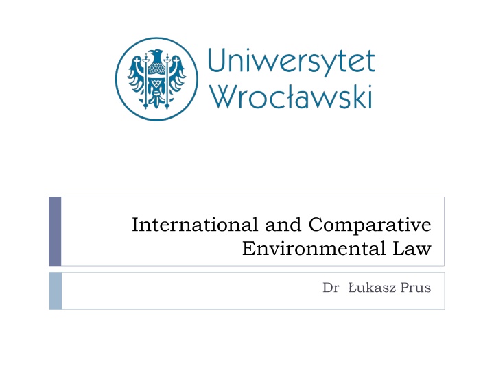 international and comparative environmental law n.w