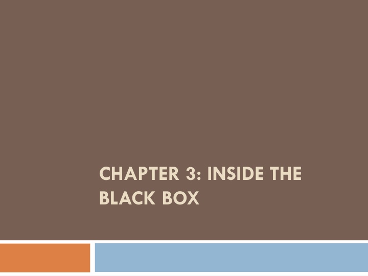 chapter 3 inside the black box n.w