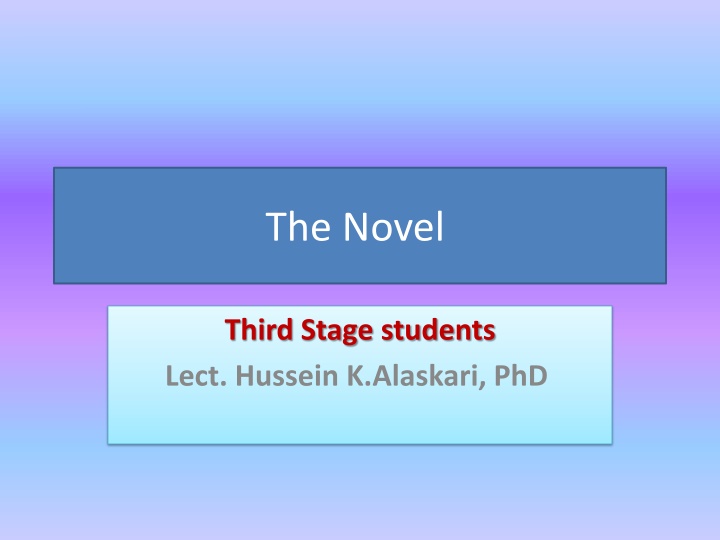 the novel n.w