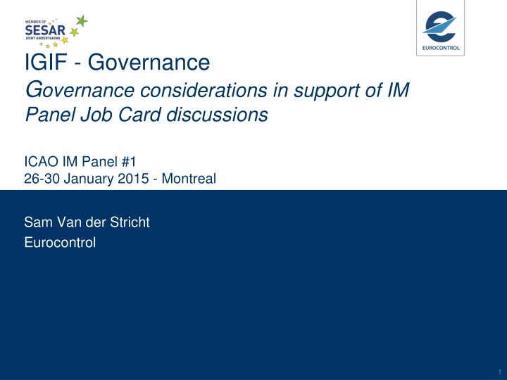 igif governance g overnance considerations n.w