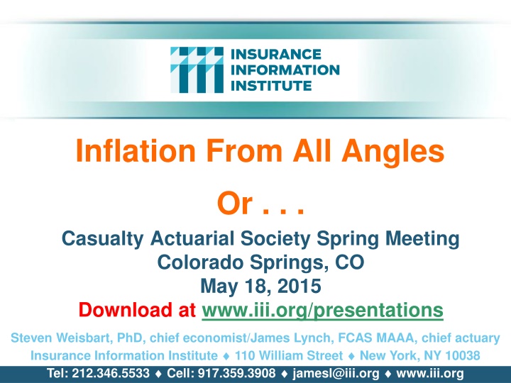 Insights on Inflation Trends and Measures