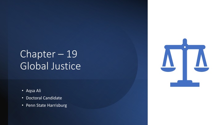 Global Justice: Understanding Social Equality and Responsibility