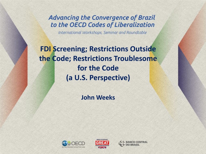 fdi screening restrictions outside the code n.w