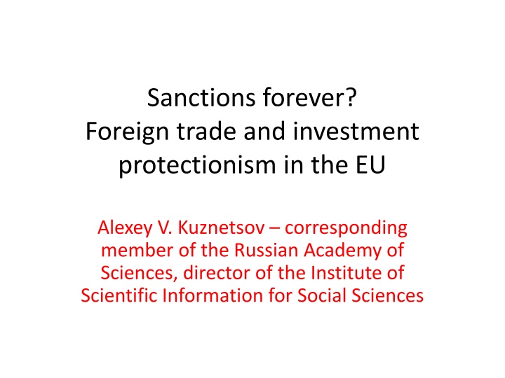 EU Investment Climate Challenges and FDI Risks in 2022