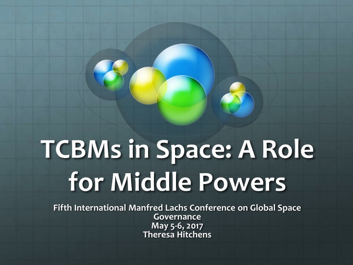 TCBMs in Space: A Role for Middle Powers