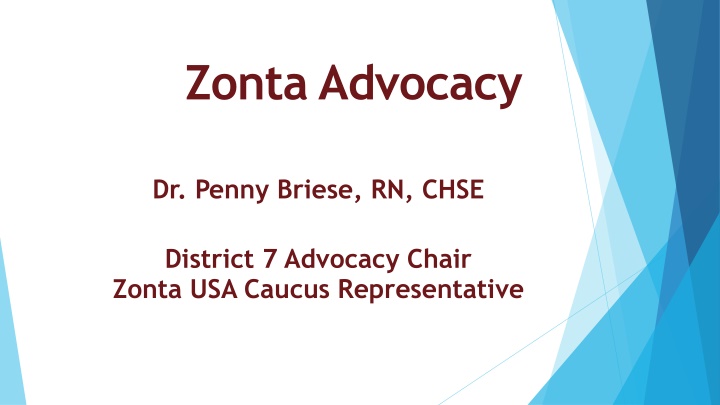 zonta advocacy n.w