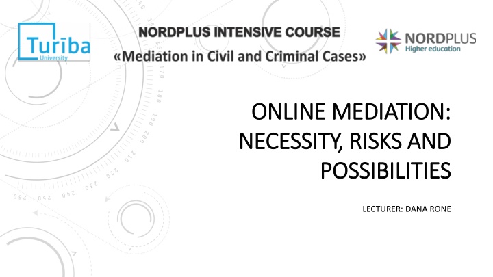 online online mediation mediation necessity n.w