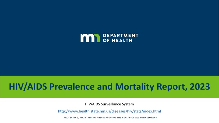 hiv aids prevalence and mortality report 2023 n.w