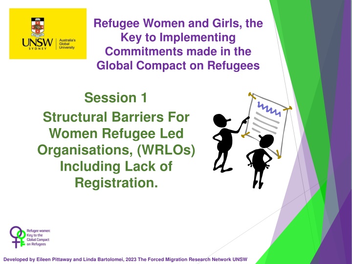 refugee women and girls the key to implementing n.w