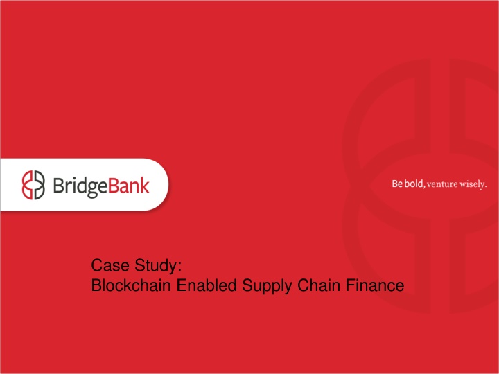 case study blockchain enabled supply chain finance n.w
