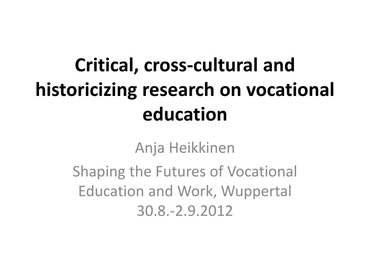 critical cross cultural and historicizing n.w