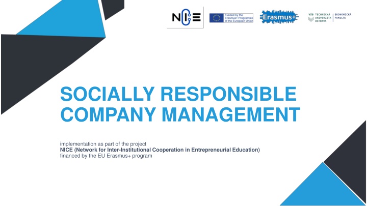 Implementing Socially Responsible Company Management for Sustainable Business Growth