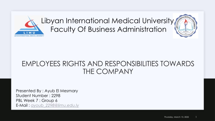 libyan international medical university faculty n.w