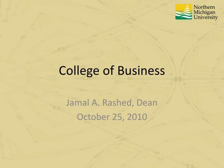 College of Business Overview and Faculty Composition