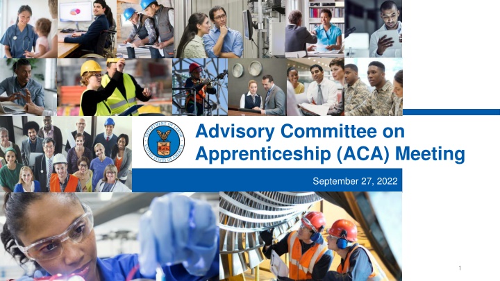 Advisory Committee on Apprenticeship Meeting Highlights