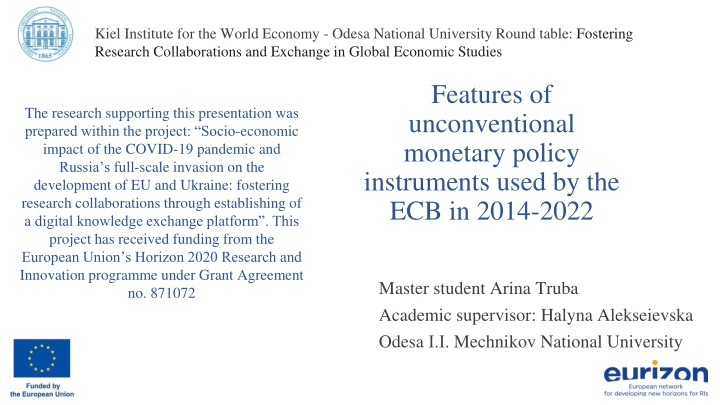 kiel institute for the world economy odesa n.w