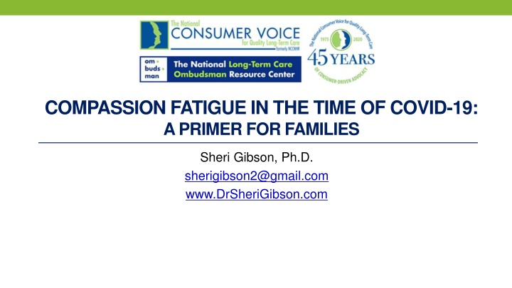 compassion fatigue in the time of covid n.w