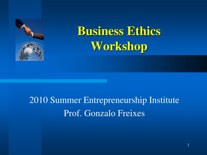business ethics workshop n.w