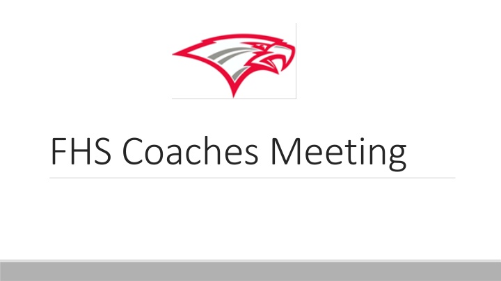 fhs coaches meeting n.w